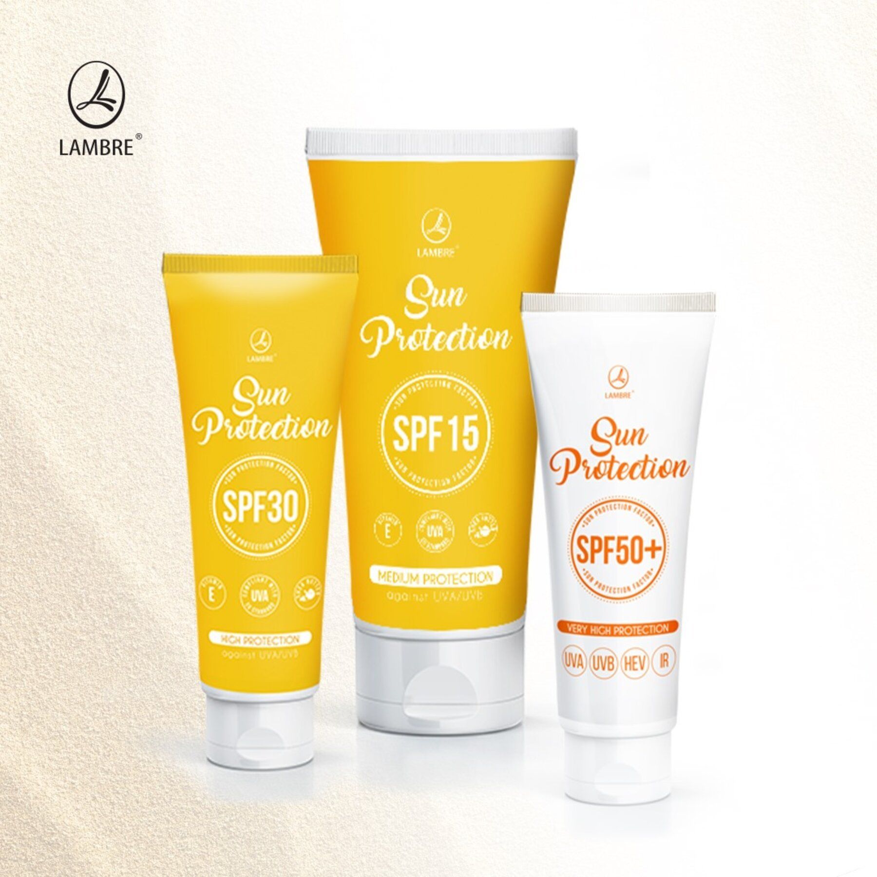 Солнцезащитный крем для лица и тела SPF 30 - LAMBRE - Украина