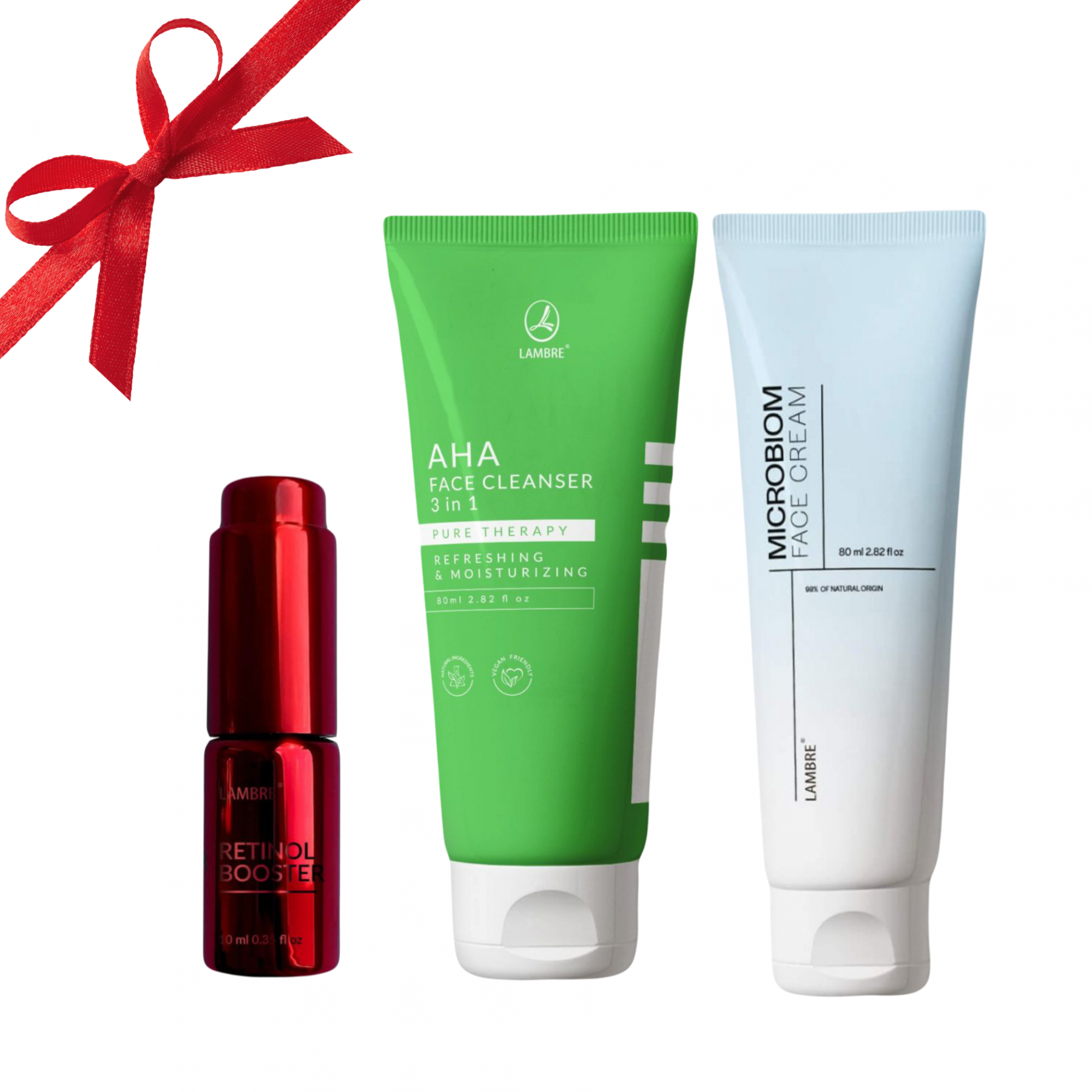 Купити Набір «Сяюча шкіра»: BOOSTER RETINOL+ AHA FACE Cleanser +