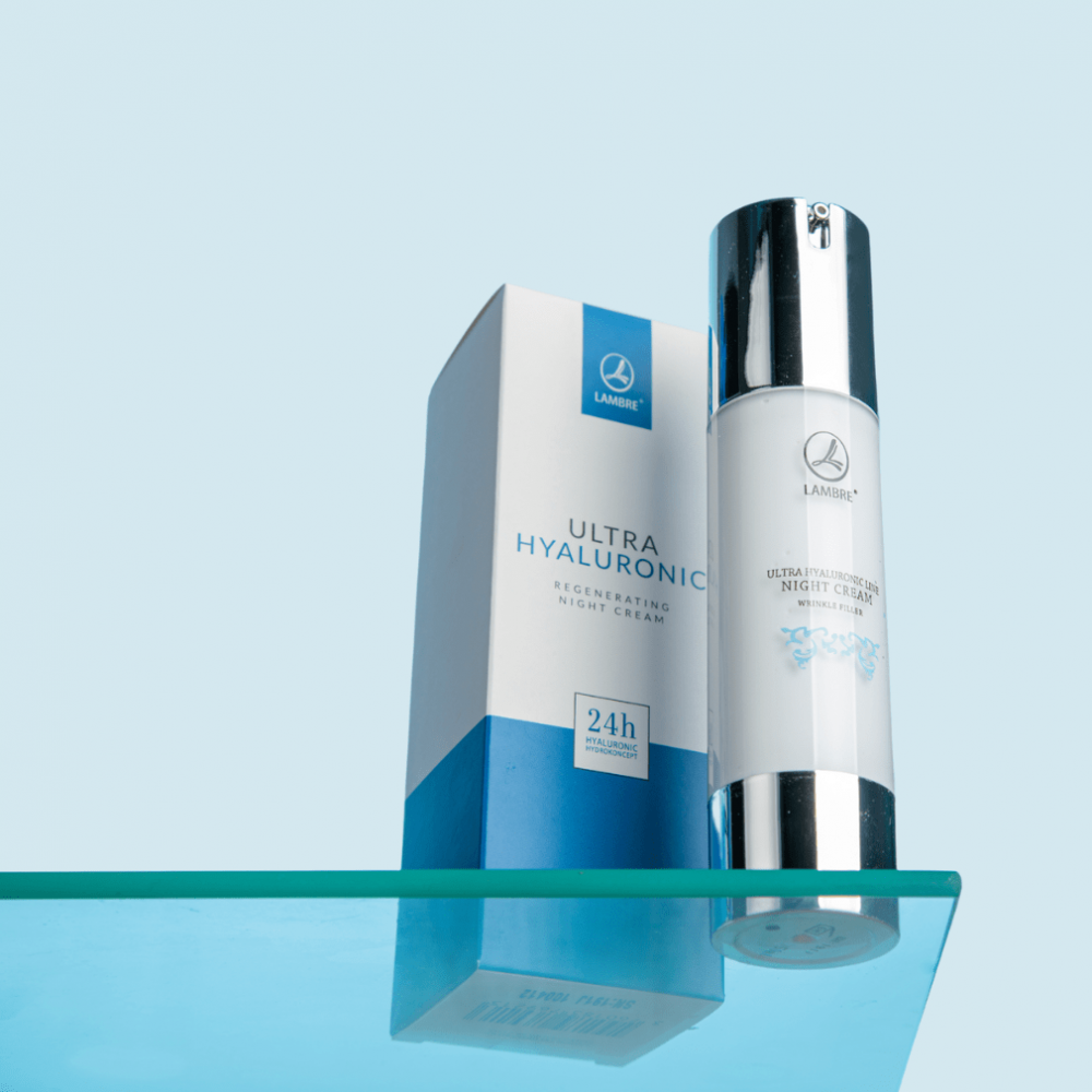 Купити Крем нічний проти зморшок ULTRA HYALURONIC LINE Airless в