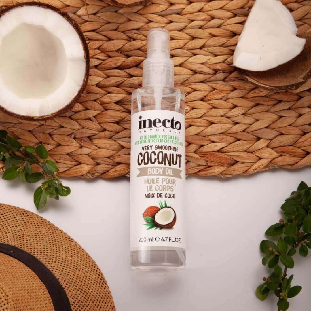 Разглаживающее масло для тела Inecto Naturals Coconut Body Oil
