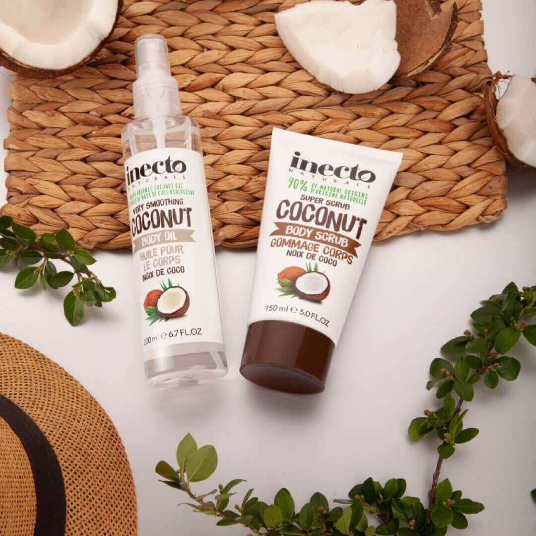 Разглаживающее масло для тела Inecto Naturals Coconut Body Oil