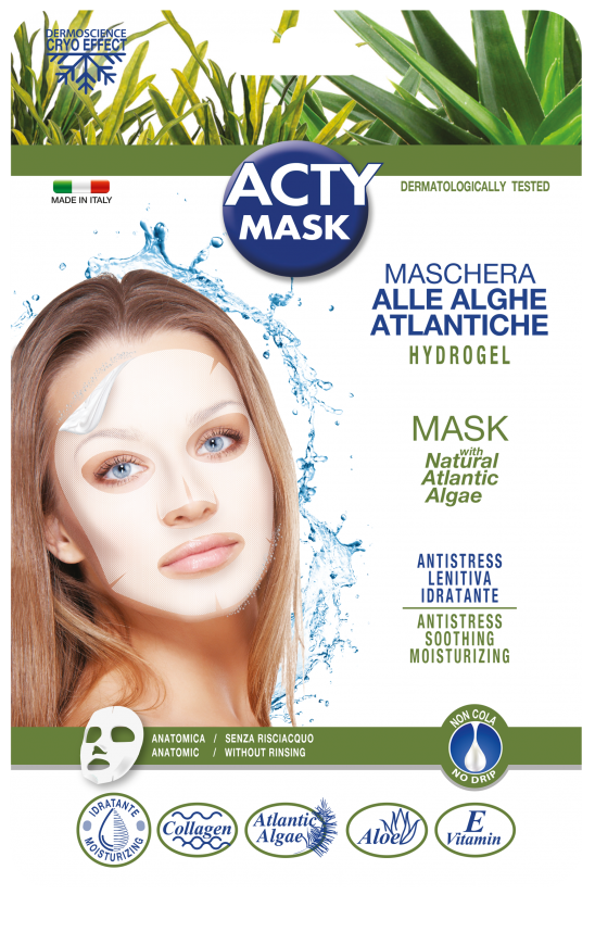 ACTY MASK гідрогелева маска з натуральними атлантичними водоростями 
