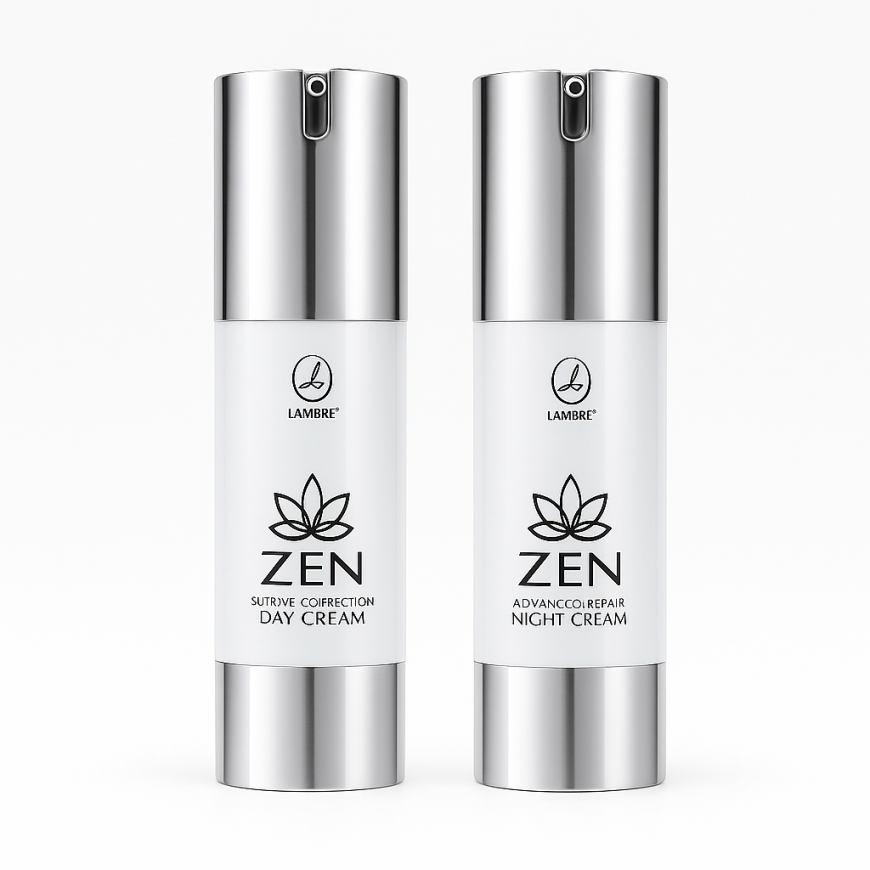 Набор Крем дневной с фильтром защиты от солнца SPF 15 ZEN + ночной крем ZEN