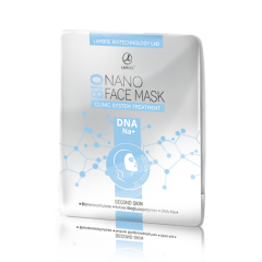Бионаноцеллюлозная маска для лица BIONANO FACE MASK DNA-NA+
