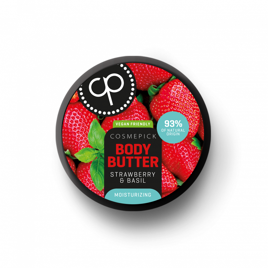 Масло для тіла Полуниця & Базилік Strawberry & Basil Cosmepick, 250 ml