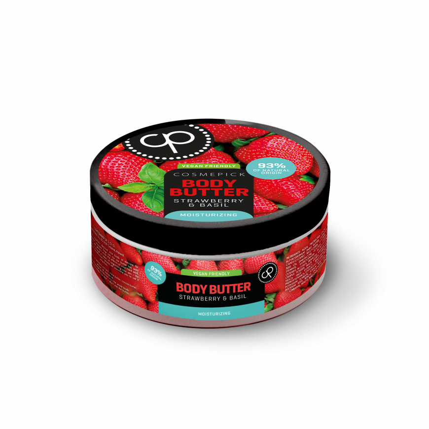 Масло для тіла Полуниця & Базилік Strawberry & Basil Cosmepick, 250 ml