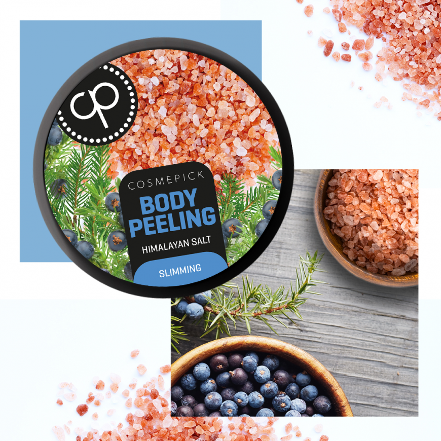 Скраб для тіла Гімалайська сіль (з ефектом схуднення) Himalayan Salt Cosmepick, 250 g