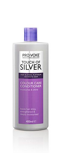 Кондиціонер для волосся холодних відтінків блонд, який зберігає колір волосся PRO: VOKE Touch of Silver Colour Care Conditioner