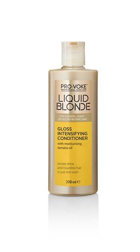 Кондиционер для интенсивного блеска волос PRO:VOKE Liquid Blonde Colour Gloss Intensifying Conditioner