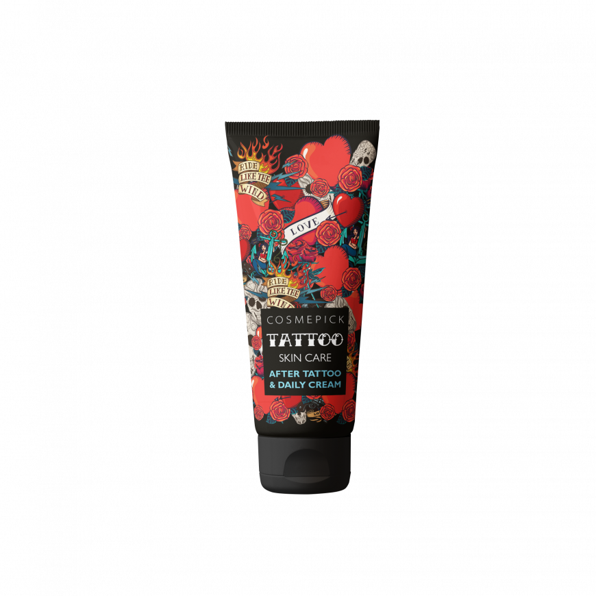 Защитный крем по уходу за татуировкой After Tattoo & Daily Cream Cosmepick, 80 ml