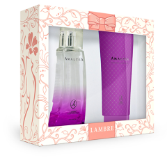 Подарунковий набір Amaltea PERFUMED SET WITH GEL FOR WOMEN