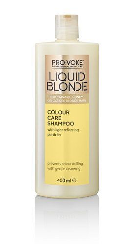 Шампунь для ухода за волосами теплых оттенков блонд PRO:VOKE Liquid Blonde Colour Care Shampoo