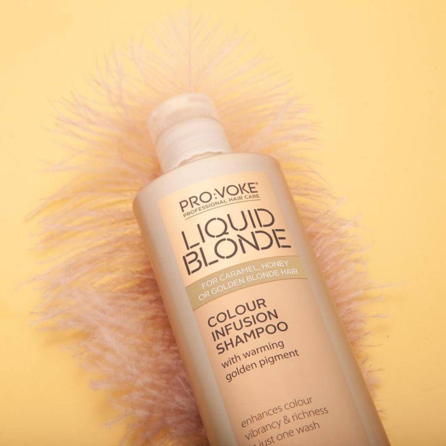 Шампунь, усиливающий цвет волос, PRO:VOKE Liquid Blonde Colour Infusion Shampoo