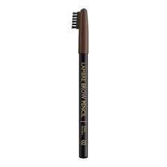 Олівець для брів BROW PENSIL, 02 темно-коричневий