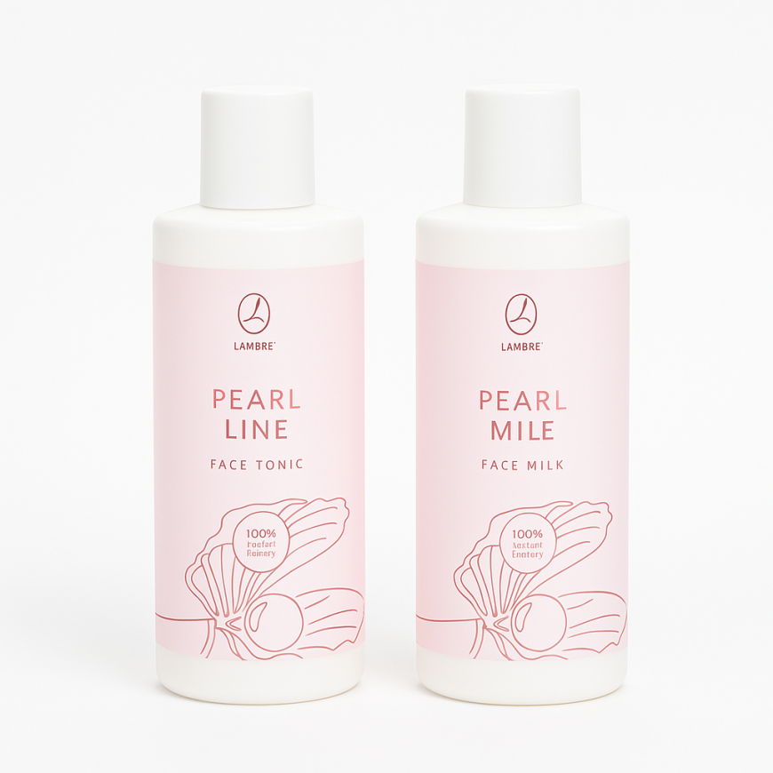 Набор PEARL duo молочко + тоник