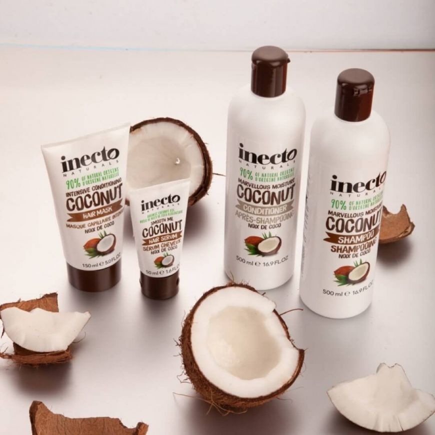 Живильний кондиціонер для волосся з маслом кокосу Inecto Naturals Coconut Conditioner