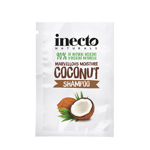 Живильний шампунь для волосся з маслом кокоса Inecto Naturals Coconut Shampoo (пробник)