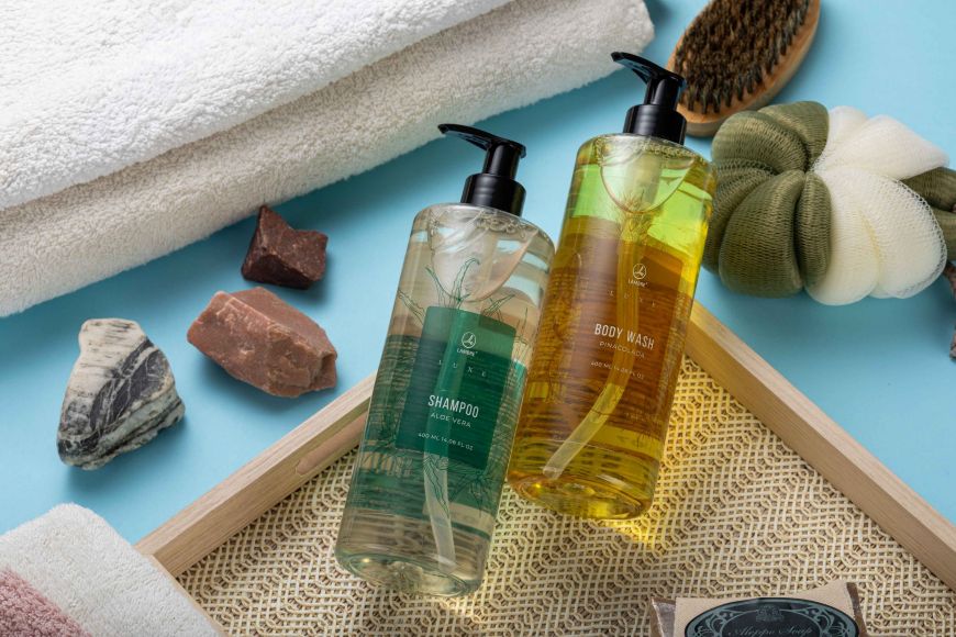 Шампунь для щоденного догляду  LUXE SHAMPOO ALOE VERA LAMBRE&reg; 400 ml