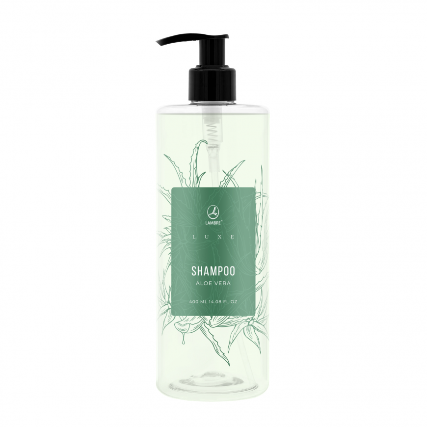 Шампунь для щоденного догляду  LUXE SHAMPOO ALOE VERA LAMBRE® 400 ml